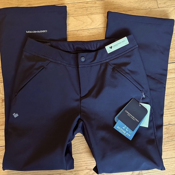 NWTs Obermeyer Women’s Hillary Stretch Soft Shell Ski Pant. Black. - Picture 6 of 15